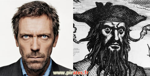 Dr House: Hugh Laurie va jouer le pirate Barbe-Noire dans Crossbones