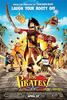 Nouvelle affiche pour Les Pirates ! Bons à rien, Mauvais en tout