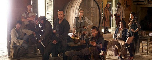 Vidéo de 9mn de la série Black Sails
